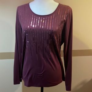 Nwot Liz Claiborne top, size Large